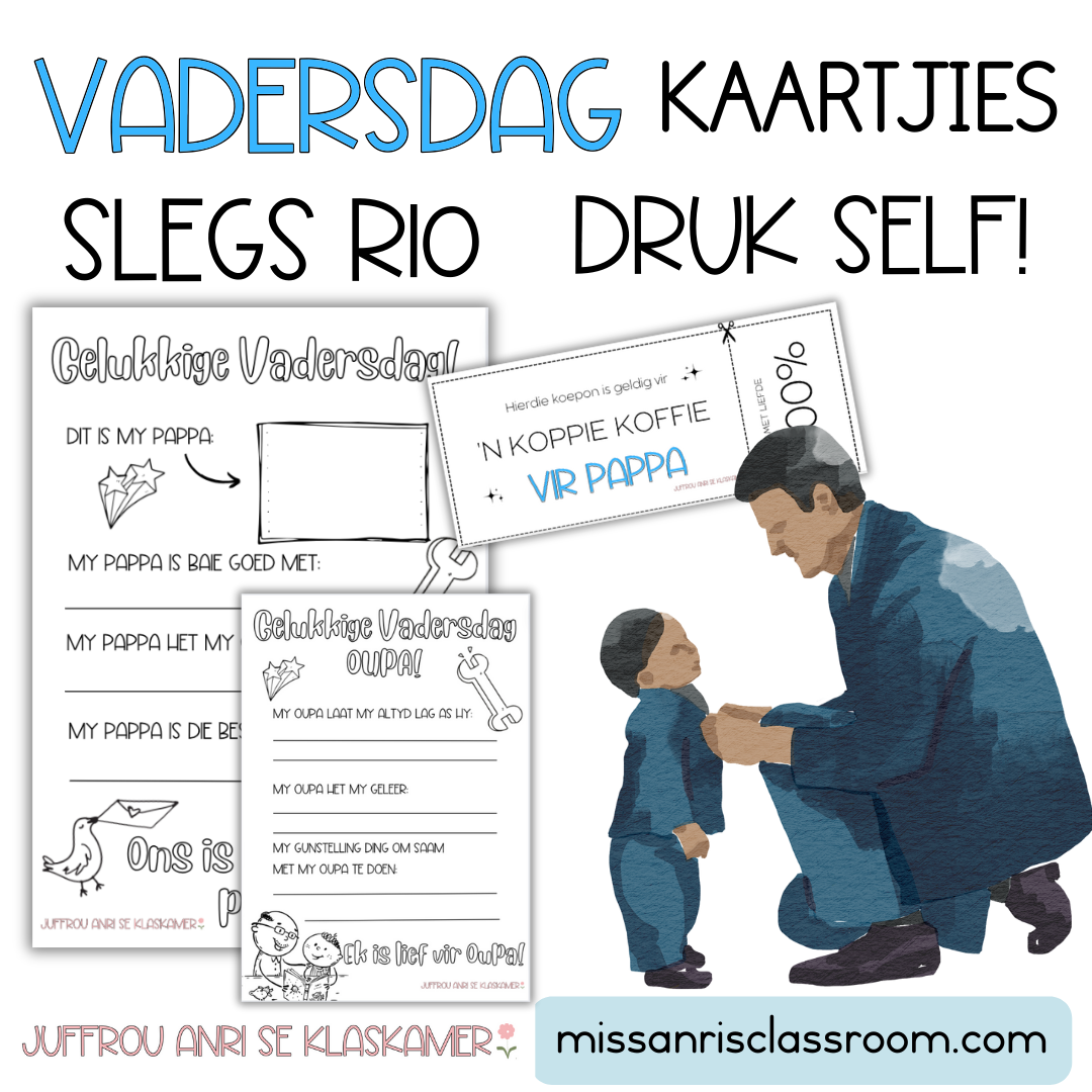 VADERSDAG KAARTJIES