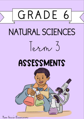 Grade 6 Natural Sciences term 3 assessments (2023/2024)