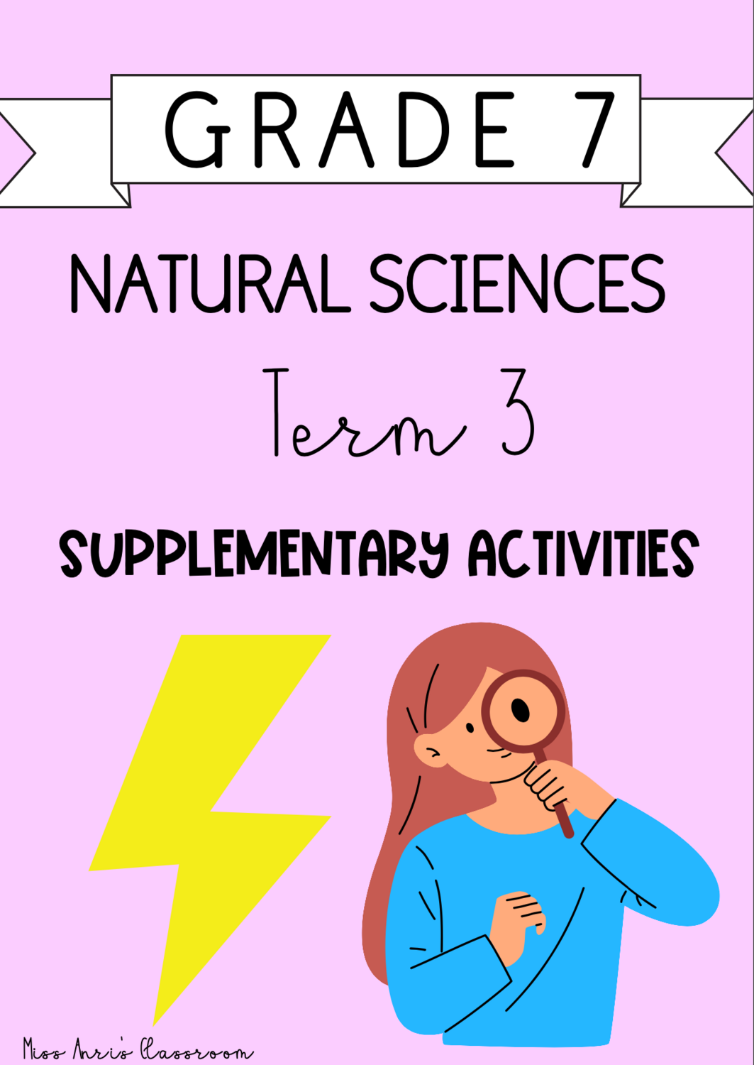 Grade 7 NS term 3 supplementary activity book (interactive)