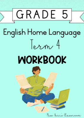 Grade 5 English Home Language Term 4 Workbook (2023)