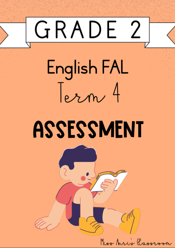 Grade 2 English FAL term 4 assessment (2023/2024)