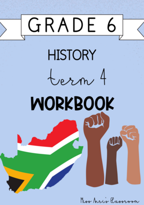 Grade 6 History term 4 workbook (2023)