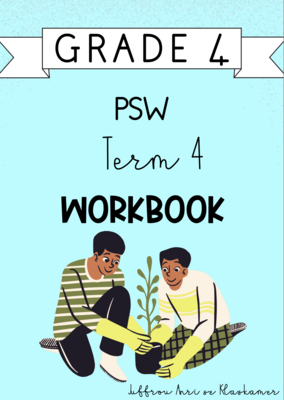 Grade 4 PSW term 4 workbook (2023)