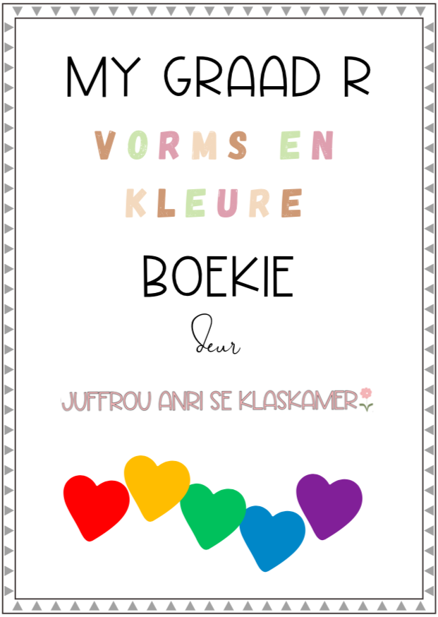 My Graad R Vorms en Kleure boekie
