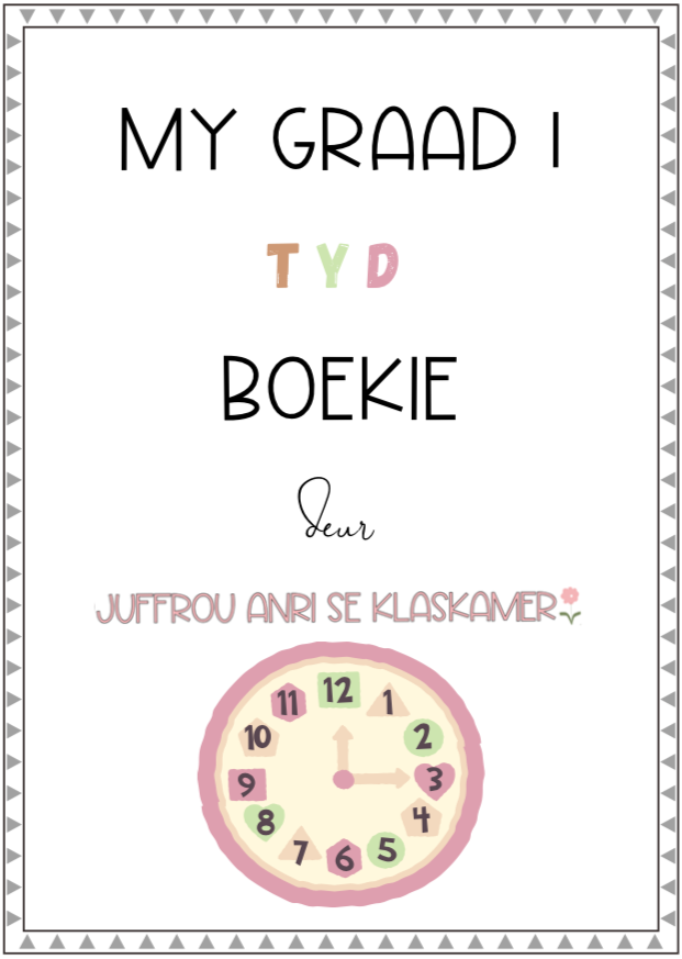 My Graad 1 Tydboekie