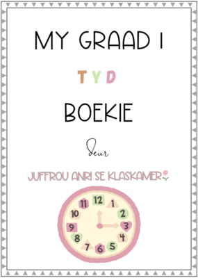 My Graad 1 Tydboekie