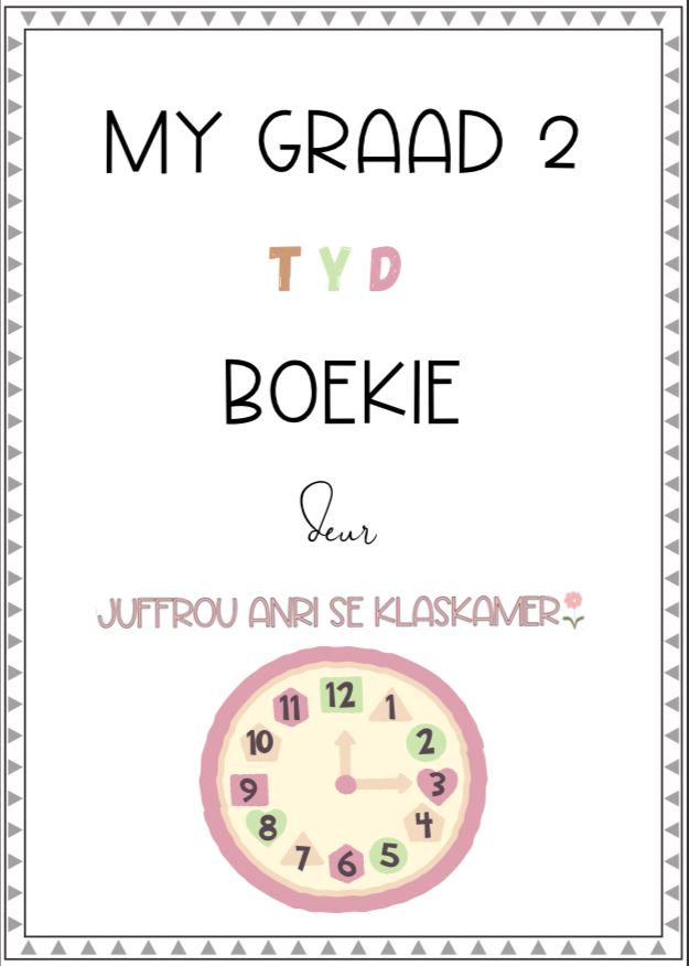 My Graad 2 Tydboekie