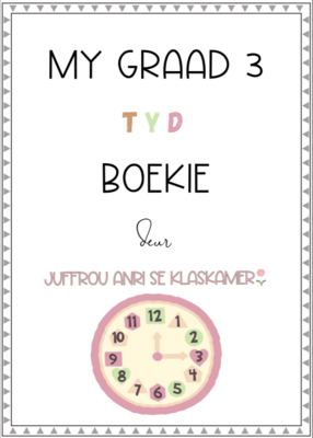 My Graad 3 Tydboekie