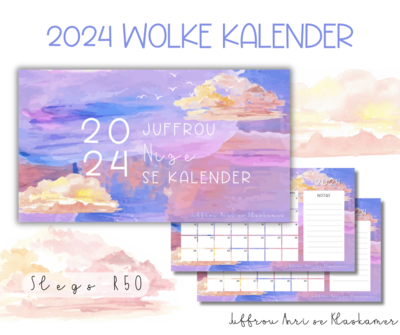 2024 Wolke Kalender