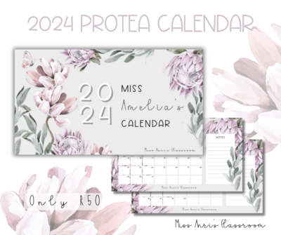 2024 Protea Calendar