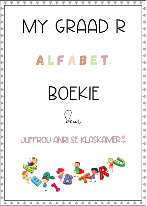My Graad R Alfabetboekie