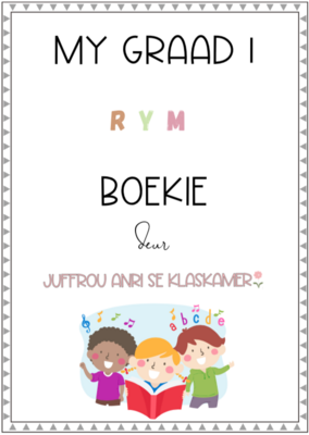 My Graad 1 Rymboekie