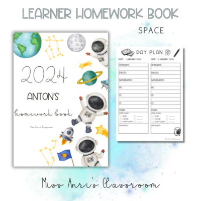 2024 LEARNER HOMEWORK BOOK SPACE (PDF)
