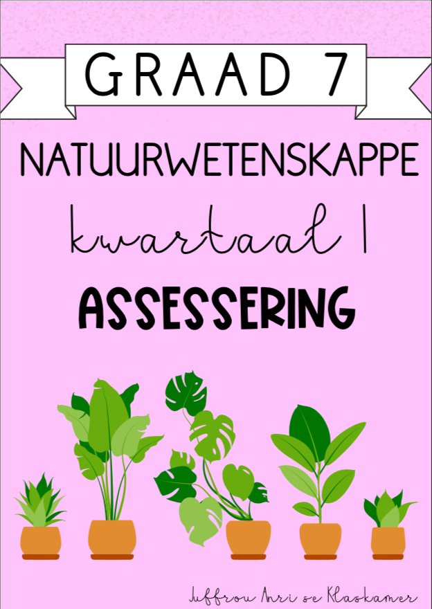 Graad 7 Natuurwetenskappe Kwartaal 1 Assessering (2024)