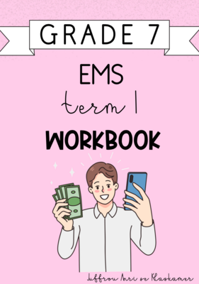 Grade 7 EMS term 1 workbook (2023/2024)