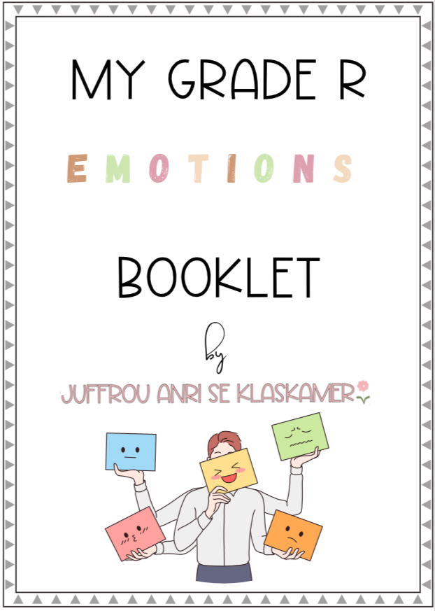 My Grade R Emotions booklet