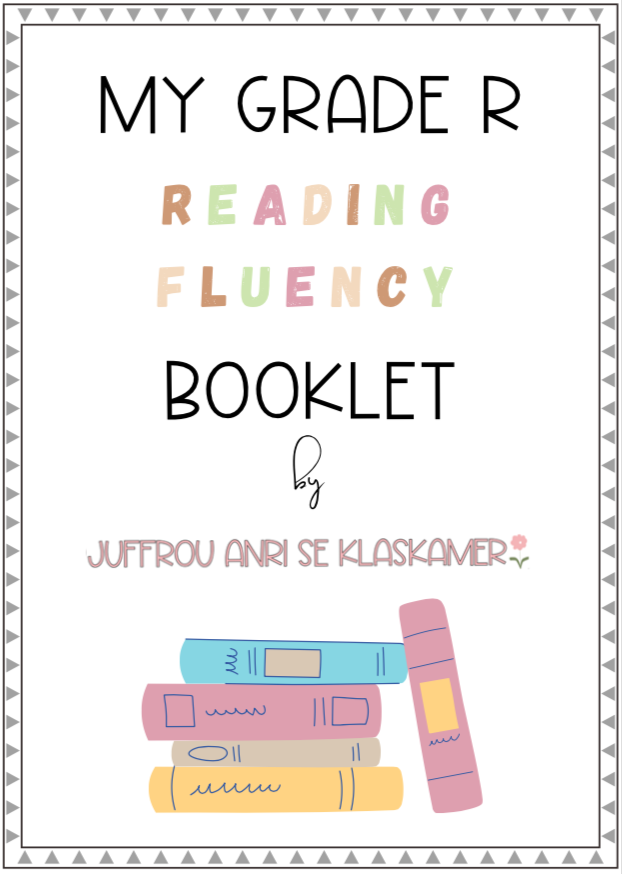 My Grade R Reading Fluency booklet