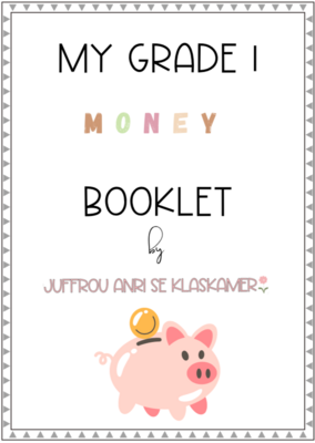 My Grade 1 Money booklet