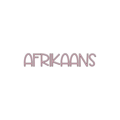 Afrikaans