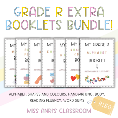 Grade R Extra Booklets Bundle