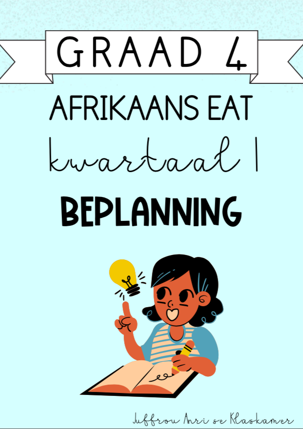 Graad 4 Afrikaans EAT Kwartaal 1 Beplanning (2023/2024)