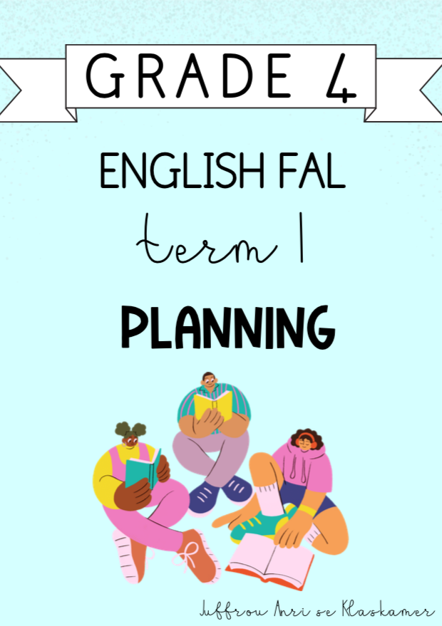 Grade 4 English FAL Term 1 Planning (2024)