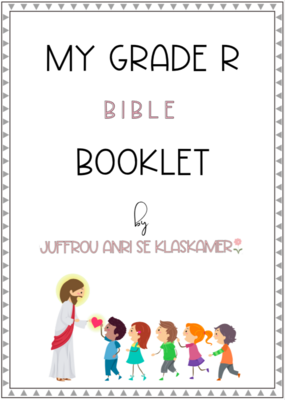 My Grade R Bible Booklet