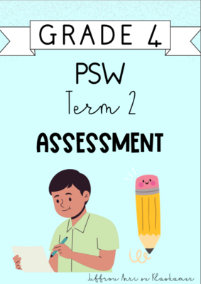 Grade 4 PSW Term 2 Assessment (2024)