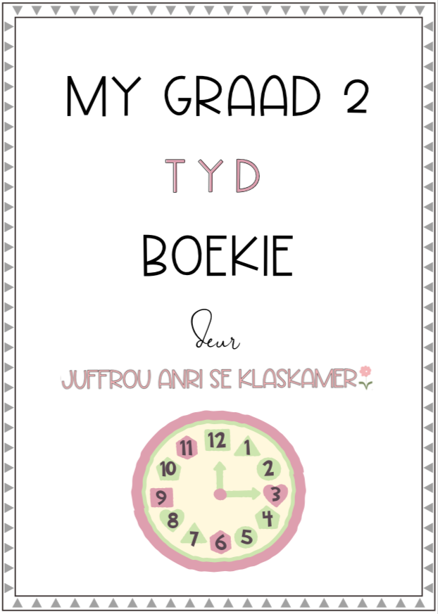 My Graad 2 Tydboekie