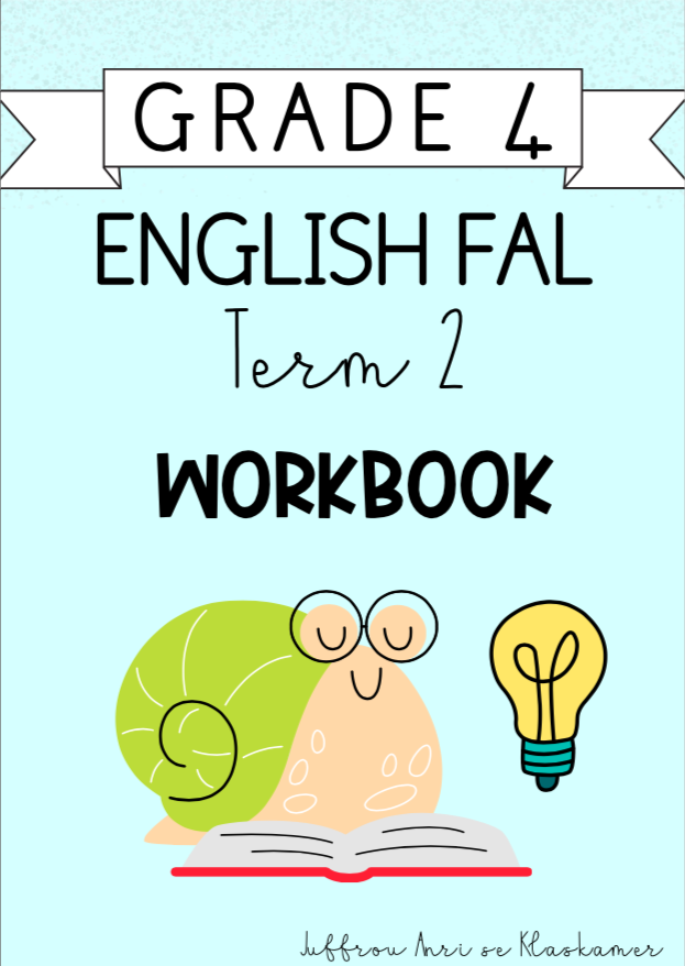 Grade 4 English FAL Term 2 Workbook (2024)
