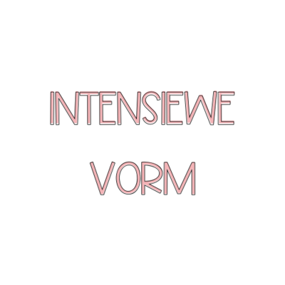Intensiewe vorm