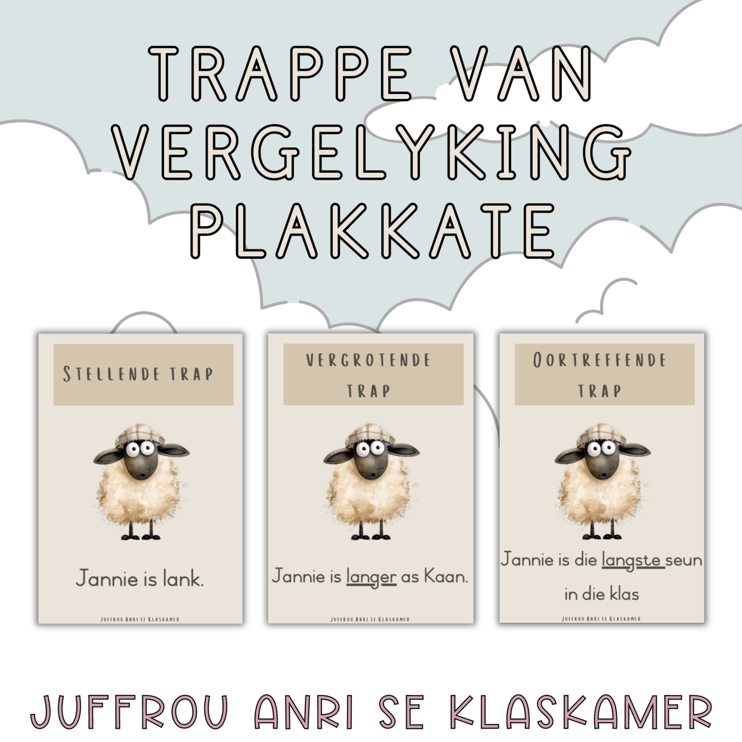 TRAPPE VAN VERGELYKING PLAKKATE - SKAPIES