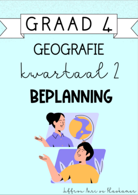 Graad 4 Geografie Kwartaal 2 Beplanning (2024)