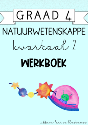 Graad 4 Natuurwetenskappe Kwartaal 2 Werkboek (2024)