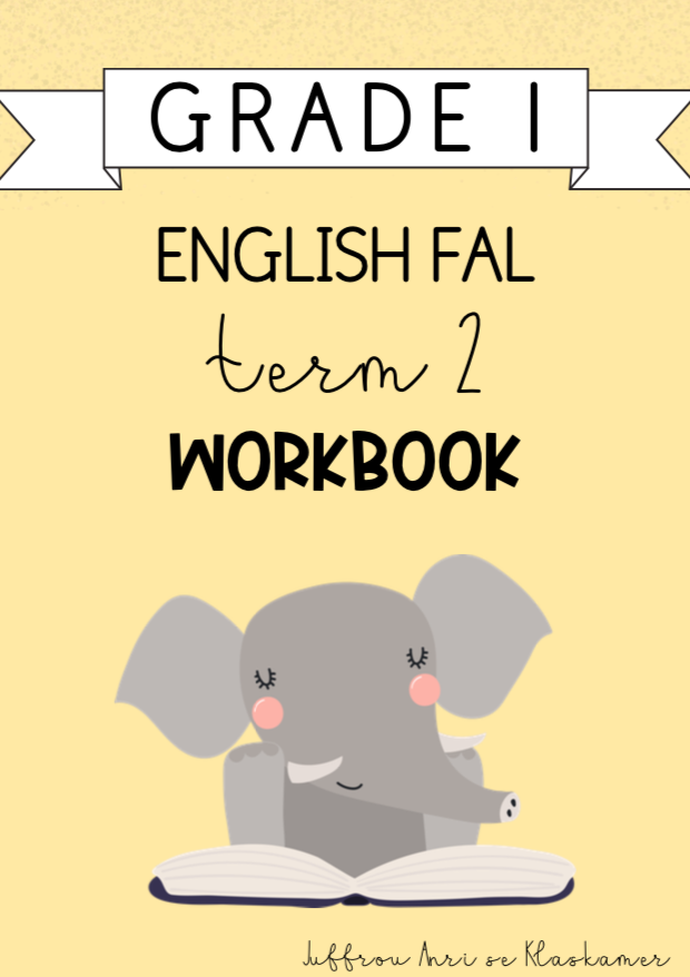 Grade 1 English FAL Term 2 Workbook (2024)