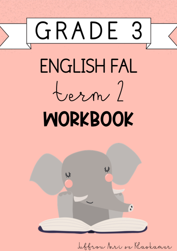 Grade 3 English FAL Term 2 Workbook (2024)