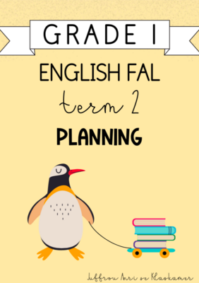 Grade 1 English FAL Term 2 Planning (2024)