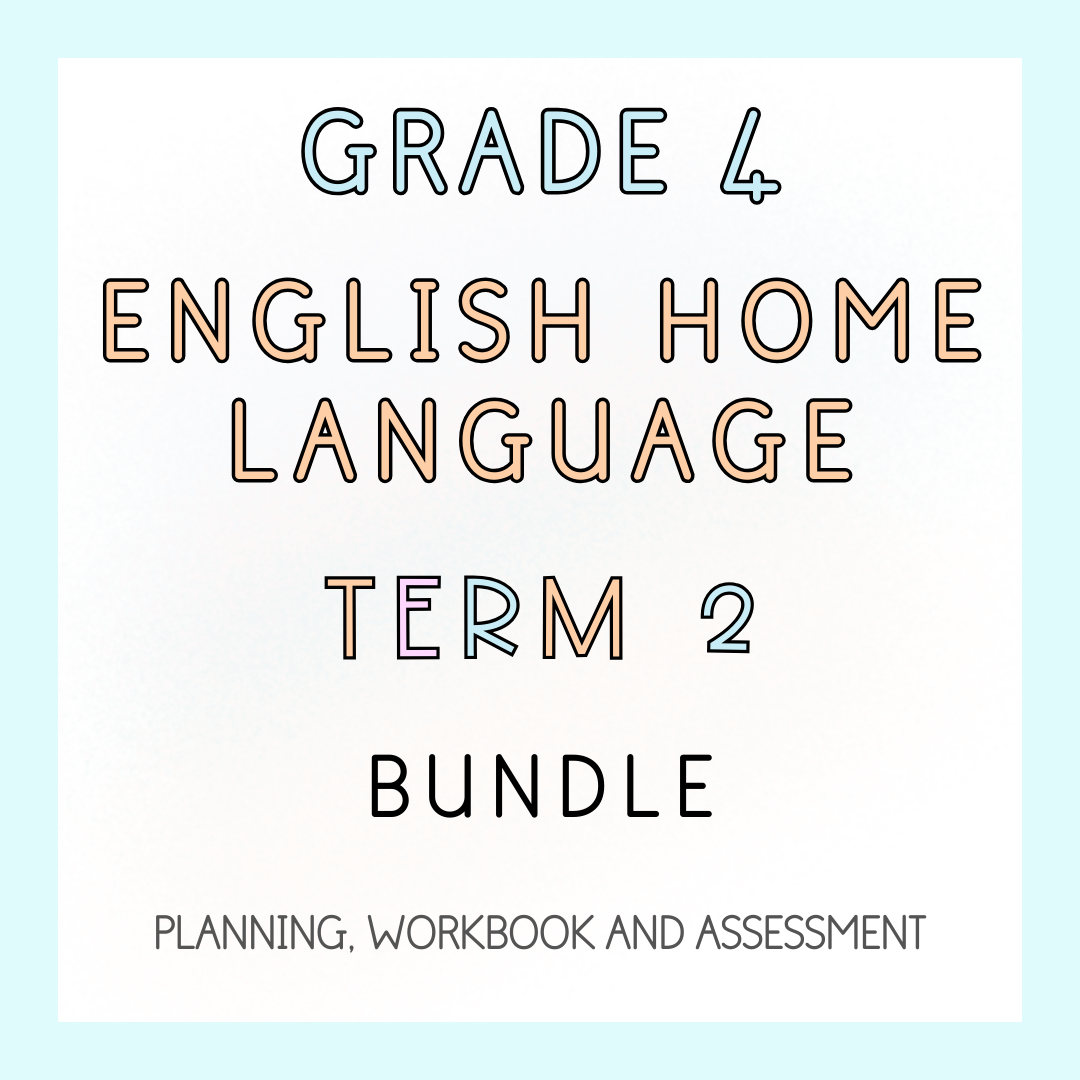 Grade 4 English Home Language Term 2 Bundle (2024)
