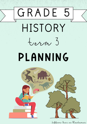 Grade 5 History Term 3 Planning (2024)