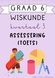 Graad 6 Wiskunde kwartaal 3 Assesserings TOETS (2024)