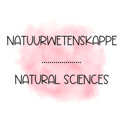 Natuurwetenskappe/Natural Sciences