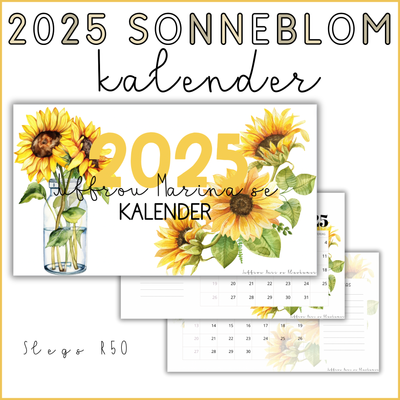 2025 SONNEBLOM KALENDER V2