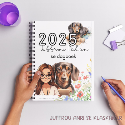 2025 WORSHONDE DAGBOEK (FISIESE DAGBOEK) MET AVATAR