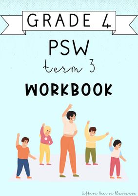 Grade 4 PSW Term 3 Workbook (2024)