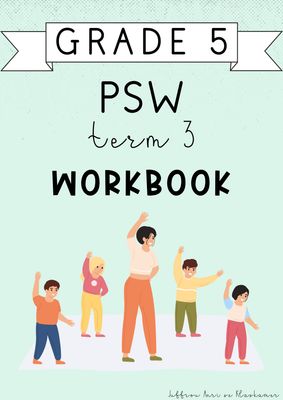 Grade 5 PSW Term 3 Workbook (2024)