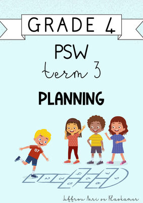 Grade 4 PSW Term 3 Planning (2024)
