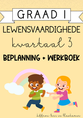 Graad 1 LV Kwartaal 3 Beplanning en Werkboek (2024)