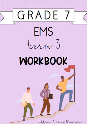 Grade 7 EMS Term 3 Workbook (2024)