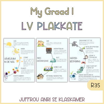 My Graad 1 Lewensvaardighede Plakkate (2024)