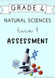 Grade 4 Natural Sciences Term 4 Assessment (2024)